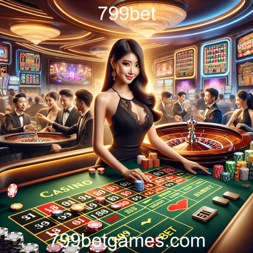 Descubra a Emoção do Cassino Ao Vivo no 799bet